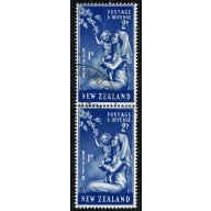 New Zealand. 1949 Health "nurse & child". 2d + 1d ERROR "No stop below D". SG 699a