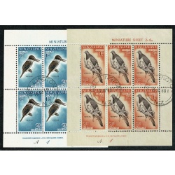 New Zealand. 1960 Health Pair of Miniature Sheets Fine Used. SG MS804b