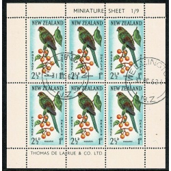 New Zealand. 1962 Health Pair of Miniature Sheets Fine Used. SG MS813b