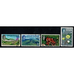 St Christopher, Nevis & Anguilla. 1963-69 Definitive Issue. Fine Used set of 16 values. SG 129-144