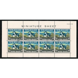 New Zealand. 1964 Health Pair of Miniature Sheets Fine Used. SG MS823b