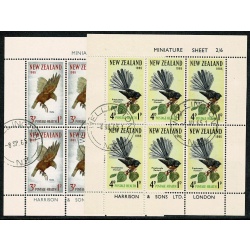 New Zealand. 1965 Health Pair of Miniature Sheets Fine Used. SG MS832c