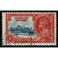 Malta. 1935 Silver Jubilee 1d.deep blue and scarlet. SG 139. Fine Used