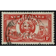 New Zealand. 1936 Health. "Health Camp". Fine Used. SG 598