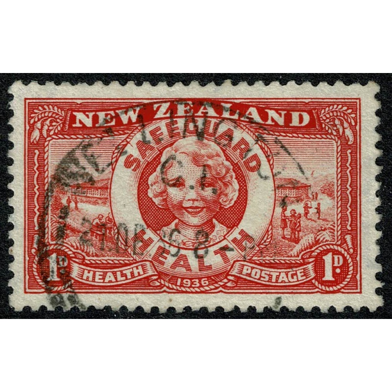 New Zealand. 1936 Health. "Health Camp". Fine Used. SG 598