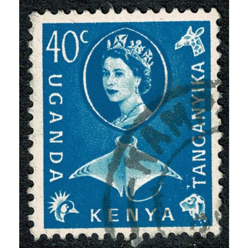 K.U.T 1960 40c greenish blue.  Fine used. SG 189