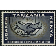 K.U.T 1965 International Co-operation Year 50c Fine used. SG 220