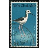 New Zealand. 1959 Health 3d + 1d "Stilt" Fine used single. SG 777