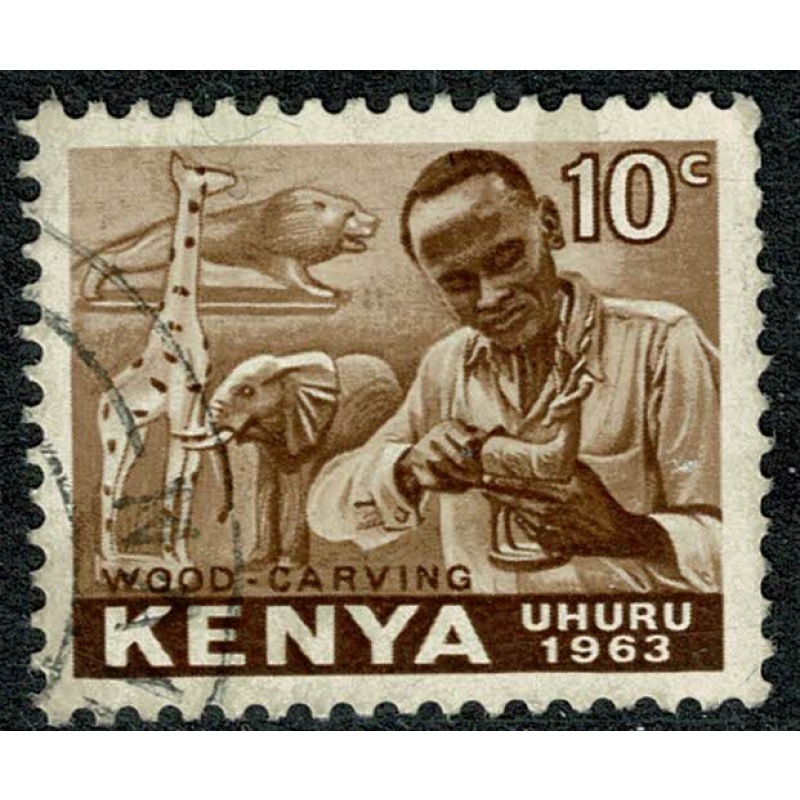 Kenya. 1963 Independence Issue 10c.  Fine used. SG 2