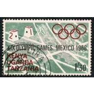 K.U.T 1968 Olympic Games 1/30. Fine used. SG 254