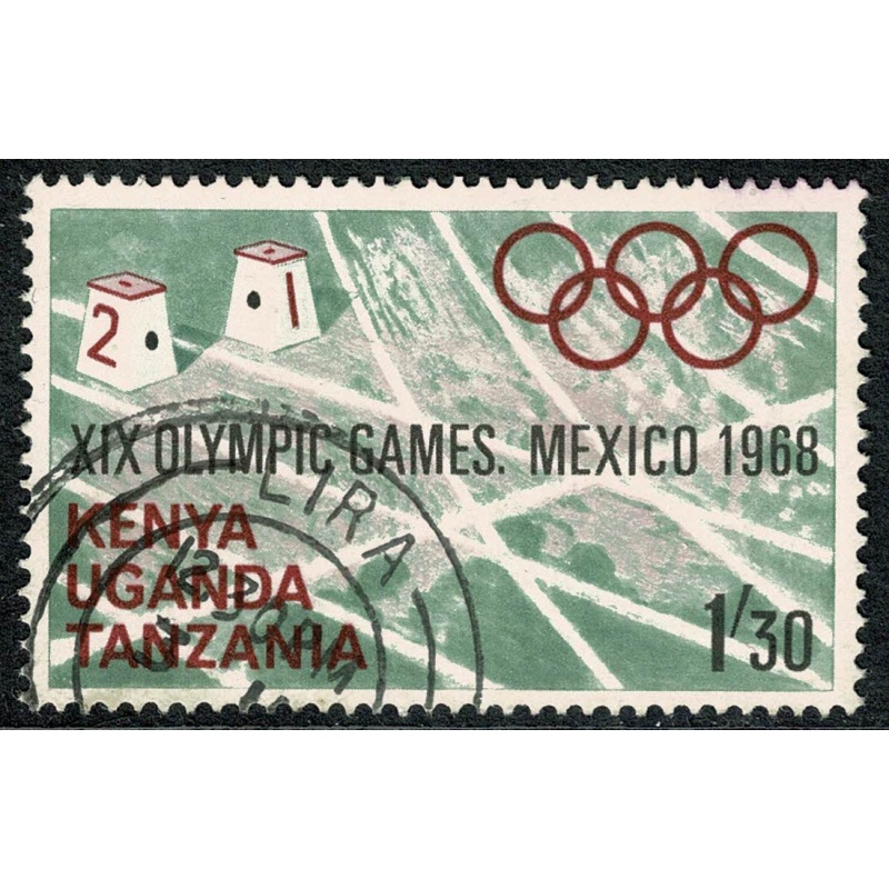 K.U.T 1968 Olympic Games 1/30. Fine used. SG 254