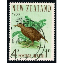 New Zealand. 1966 Health 4d+1d. WATERMARK SIDEWAYS INVERTED. Fine Used. SG 840w