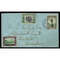 1940 B.S.A. Co. Golden Jubilee. Set on covers with FDI cancel. SG 53-60