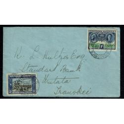 1940 B.S.A. Co. Golden Jubilee. Set on covers with FDI cancel. SG 53-60