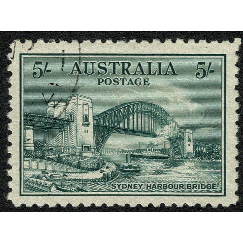 Australia. 1932 Opening of Sydney Harbour Bridge. 5/-. Fine Used. SG 143